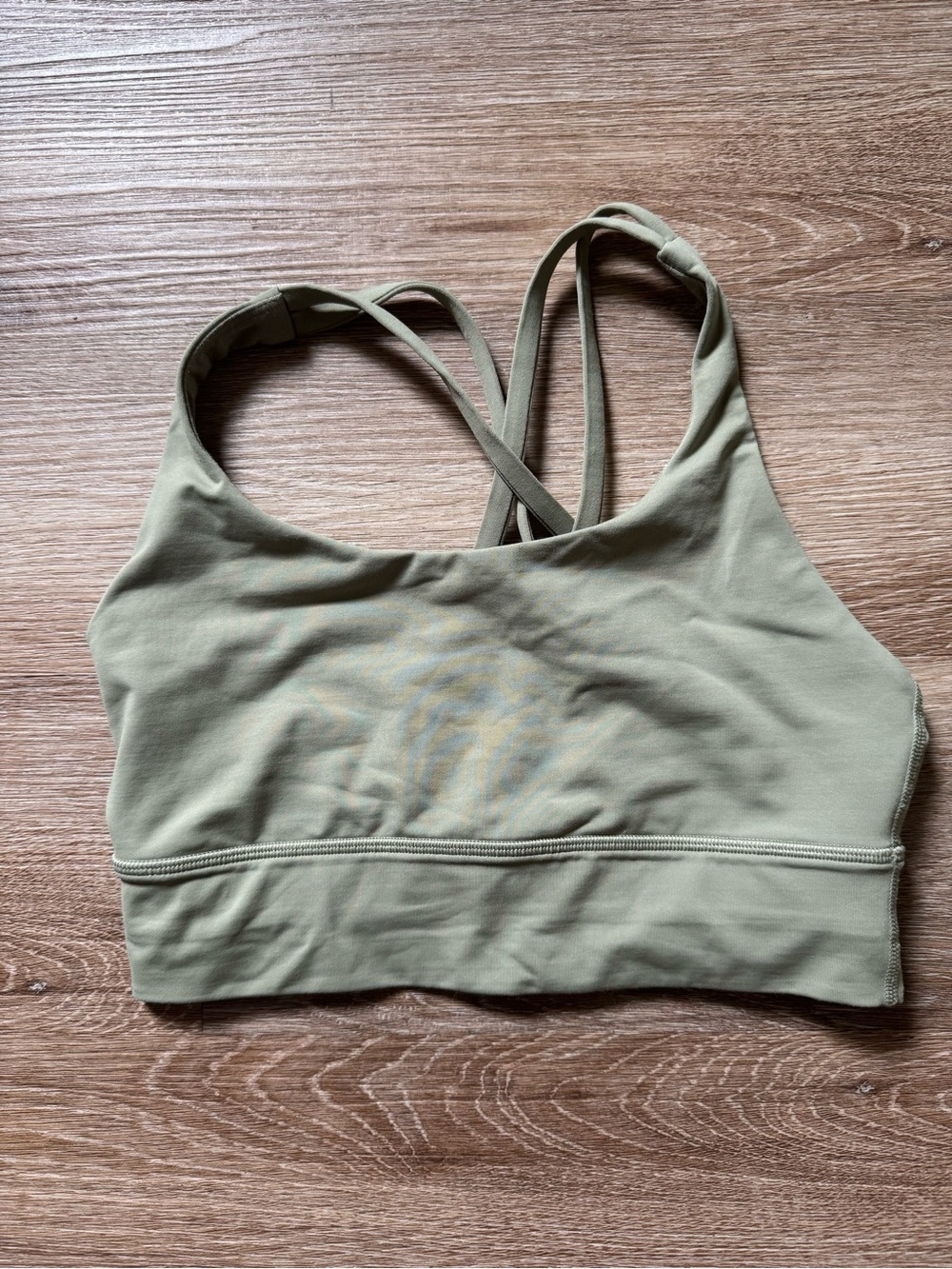 lululemon athletica Green Cross-Back Sports Bra